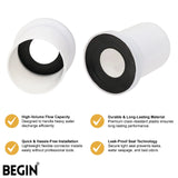 Wc Pan Connector 4x6  AE0001 – Leak-Proof Toilet Connector | Begin Faucets