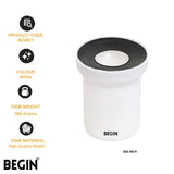 Wc Pan Connector 4x6  AE0001 – Leak-Proof Toilet Connector | Begin Faucets