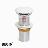 Ceramic Pop Up Waste Coupling 3 Inch AA0080 | Begin Faucets