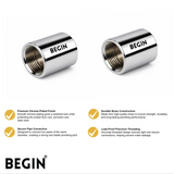 CP Brass Socket AA0196 – Chrome Plated - 1pcs | Begin