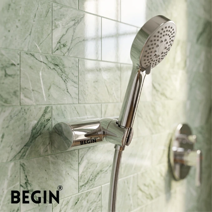 Shower Tube Holder Tilt AB0025 – Adjustable Shower Holder only | Begin Faucets