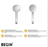 Multi Flow Handheld Shower Head AB2111 – Air | Begin Faucets