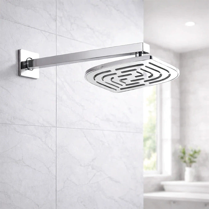 Rectangular Overhead Shower 8x12 Inch AB3102 – Begin Faucets