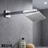 Square Overhead Shower Cubix 6x6 AB3105 | Begin Faucets