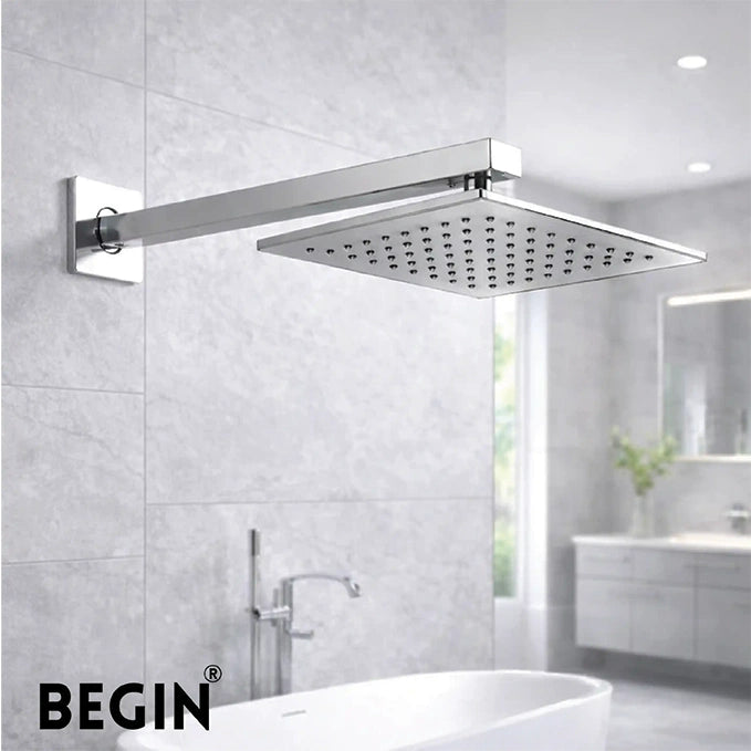 Square Overhead Shower 8x8 AB3106 | Begin Faucet Cubix Shower