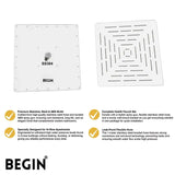 Square Overhead Shower 6x6 AB3111 – MAZE  By Begin