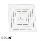 Square Overhead Shower 8x8 AB3112 – MAZE | Begin Faucets