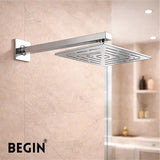 Square Overhead Shower 8x8 AB3112 – MAZE | Begin Faucets
