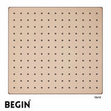 Gold Rain Shower 12x12 AB3154GG – Luxury Overhead Shower | Begin Faucets