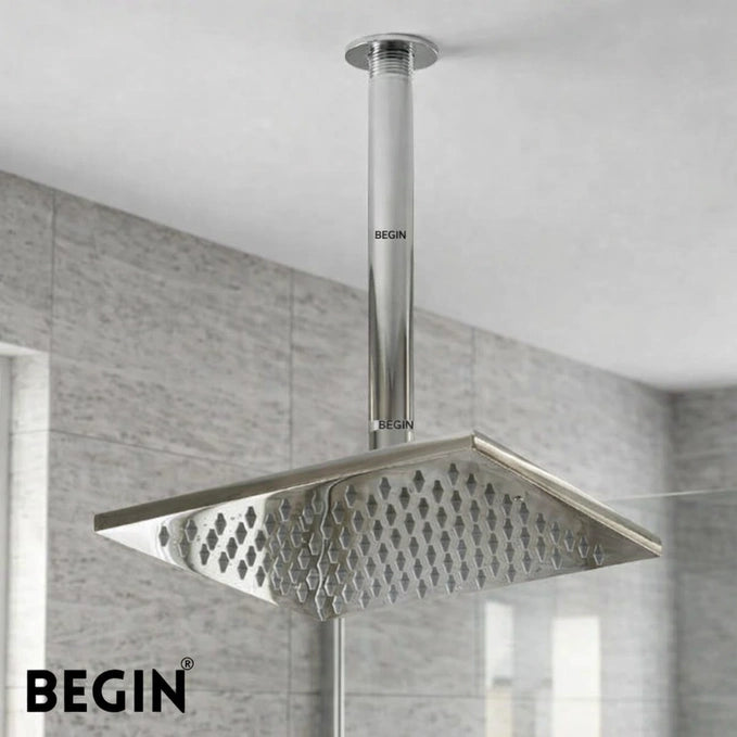Ceiling Mounted 6inch Round Shower Rod AD0180 | Begin