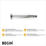 Ceiling Mounted 6inch Round Shower Rod AD0180 | Begin