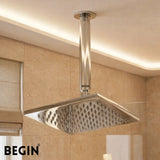 Ceiling Shower Arm 9 Inch AD0181 – Overhead Shower Arm | Begin