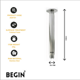 Ceiling Shower Arm 9 Inch AD0181 – Overhead Shower Arm | Begin