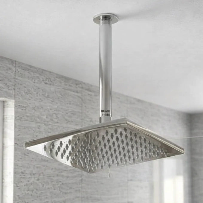 Ceiling Shower Arm 12Inch AD0182 – Overhead Shower Arm | Begin