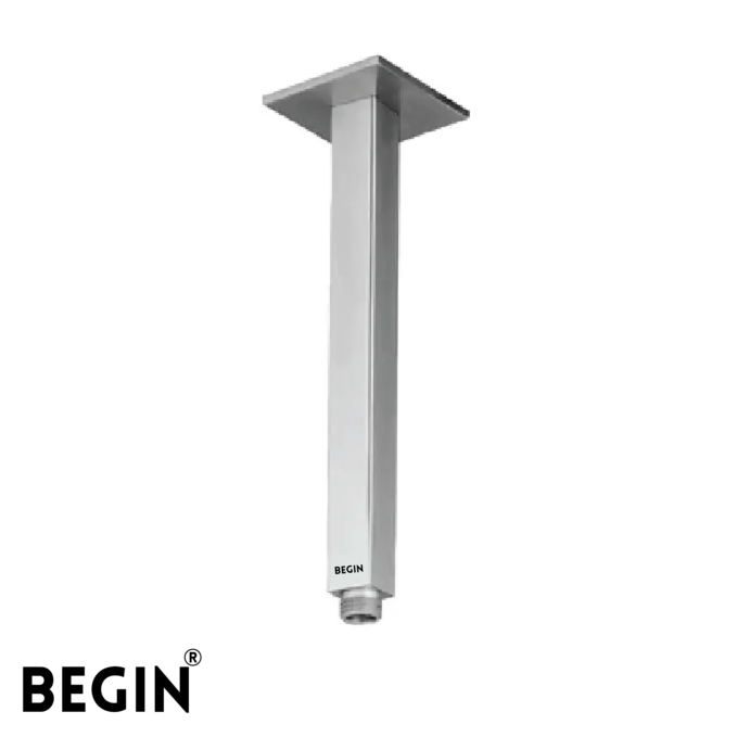 Square Ceiling 9inch Shower Arm AD0187 – Ceiling Shower Arm | Begin