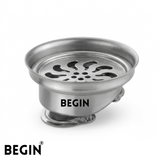 SS Flip Bowl for Drain 5x5 AD0495 | Stainless Steel Drain Part