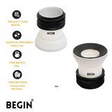 Wc Pan Connector 4x3 Inch AE0016 – Toilet Waste Connector | Begin Faucets