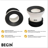 Wc Pan Connector 4x3 Inch AE0016 – Toilet Waste Connector | Begin Faucets