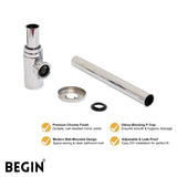 Bottle Trap Matte Black Finish 300mm AA0041MB | Begin Faucets
