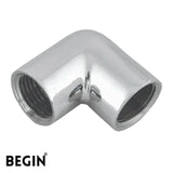 CP Brass Elbow AA0166 – Chrome Plated -1pcs  | Begin