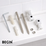 SS L Key Bracket 12mm AE0040 | Begin Faucets SS L Bracket