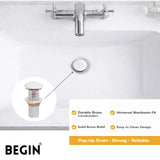 Waste Coupling 7 Inch AA0082 – Basin Drain Coupling | Begin Faucets