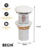 Waste Coupling 7 Inch AA0082 – Basin Drain Coupling | Begin Faucets