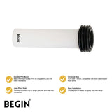 Cistern Pipe 1 1/4 Inch x 6 Inch AE0029 – Flush Connection Pipe | Begin Faucets