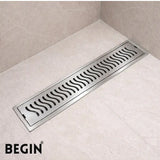 Drain 100x600 mm with Flip Bowl Wave AD0604 | Begin Faucets