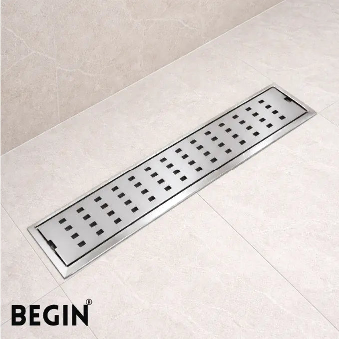 Box Drain with Flip Bowl 100x300 mm AD0610 | Begin