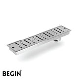 Box Drain with Flip Bowl – 100×600 mm Stainless Steel