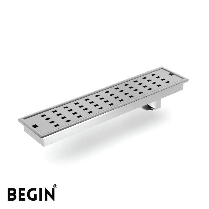 Box Drain with Flip Bowl – 100×600 mm Stainless Steel