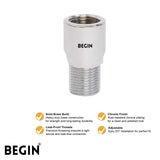 Brass Extension Nipple 1.5 Inch (35mm) AA0002 – 5 Pcs | Begin Faucets