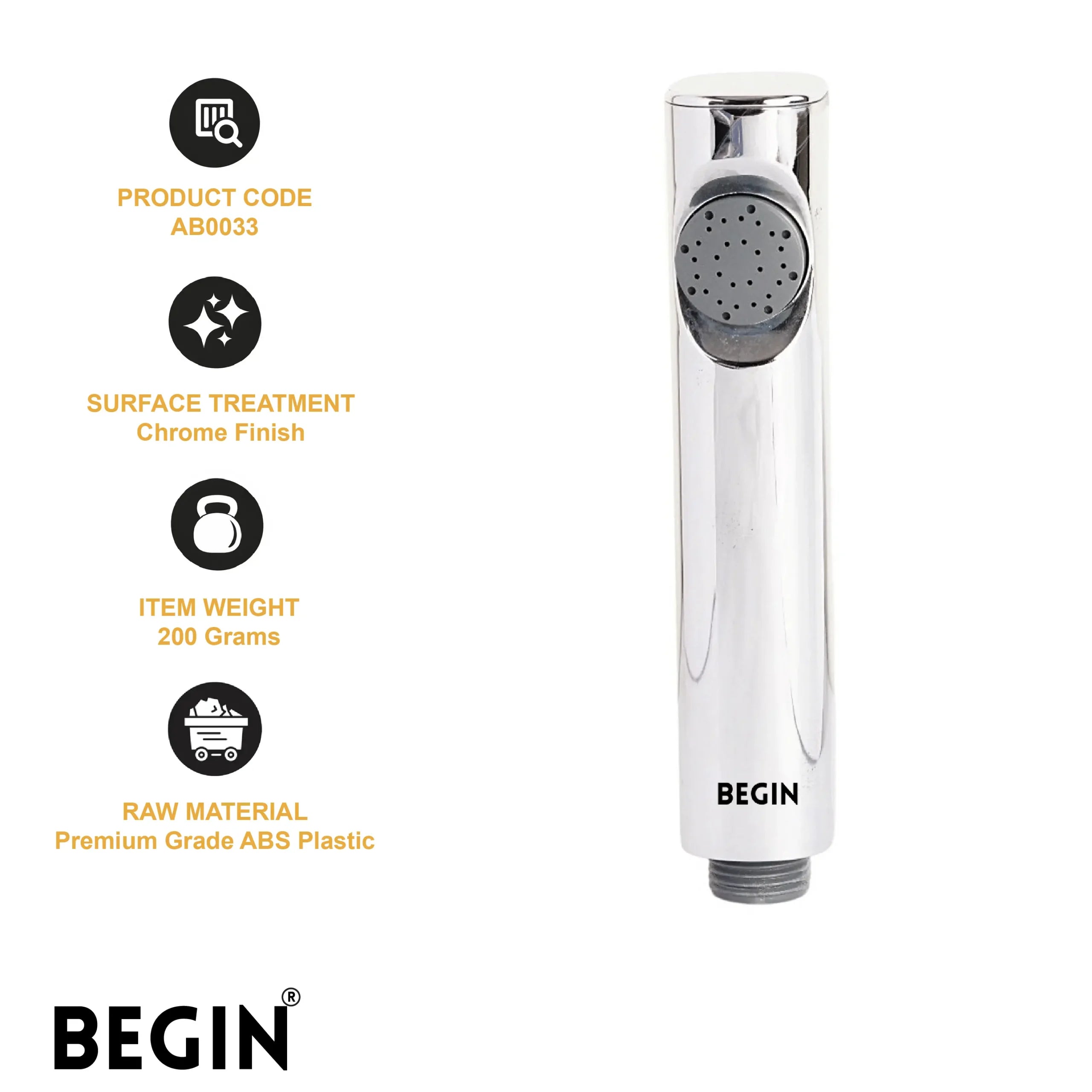 Pixel Health Faucet Gun Only AB0033 | Begin