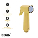 Gold Glossy Health Faucet | Wall Mounted Toilet Jet Spray | Gold Glossy Finish