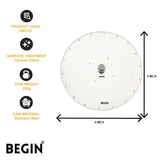 Overhead Shower Round High Pressure AB3121 | Maze by Begin