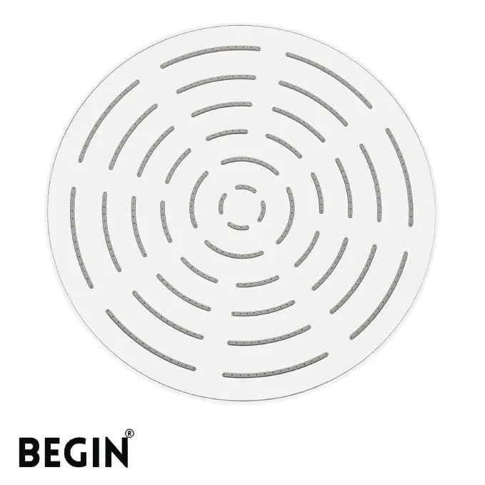 Maze Round High Pressure Overhead Shower Head AB3124 | BEGIN Faucets
