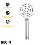 Round Handheld Shower AB2103 – MAZE | Begin Faucets