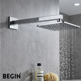 Square Shower Arm 15 Inch Wall Mount AD0162 – Begin