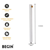 Square Shower Arm 18 Inch Wall Mount AD0163 – Begin Faucets