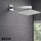 Square Overhead Shower 10x10 Inch AB3173 – Begin Faucets