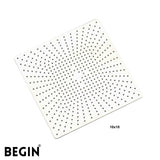 Square Overhead Shower 10x10 Inch AB3173 – Begin Faucets