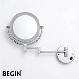 LED Magnifying Mirror AC0080 – Premium Bathroom Mirror | Begin