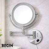 LED Magnifying Mirror AC0080 – Premium Bathroom Mirror | Begin