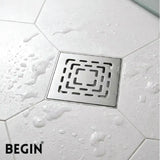 Bathroom Floor Drain Cover 5×5 | Stainless Steel Wonder