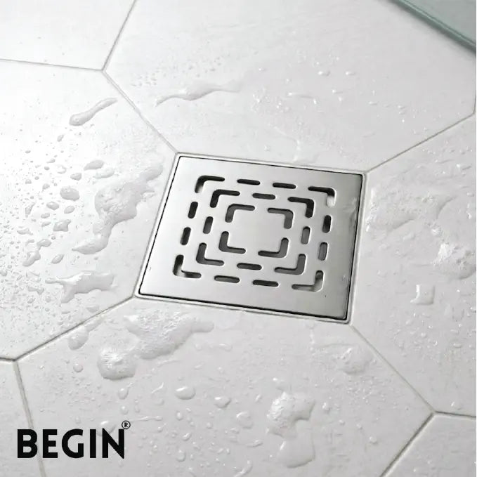 Bathroom Floor Drain Cover 5×5 | Stainless Steel Wonder