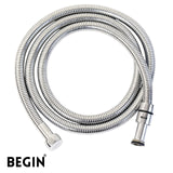 SS Tube 1 Meter AB0002 | Begin | Health Faucets SS Shower Hose 1m