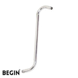 S Bend Round Shower Rod AD0197 | Begin Faucets