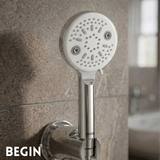Multi Flow Handheld Shower AB2130 – Panda | Begin Faucets