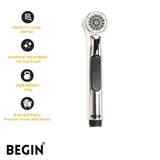 Aura Hi-Rise Health Faucet Set | Chrome | Jet Spray | Begin
